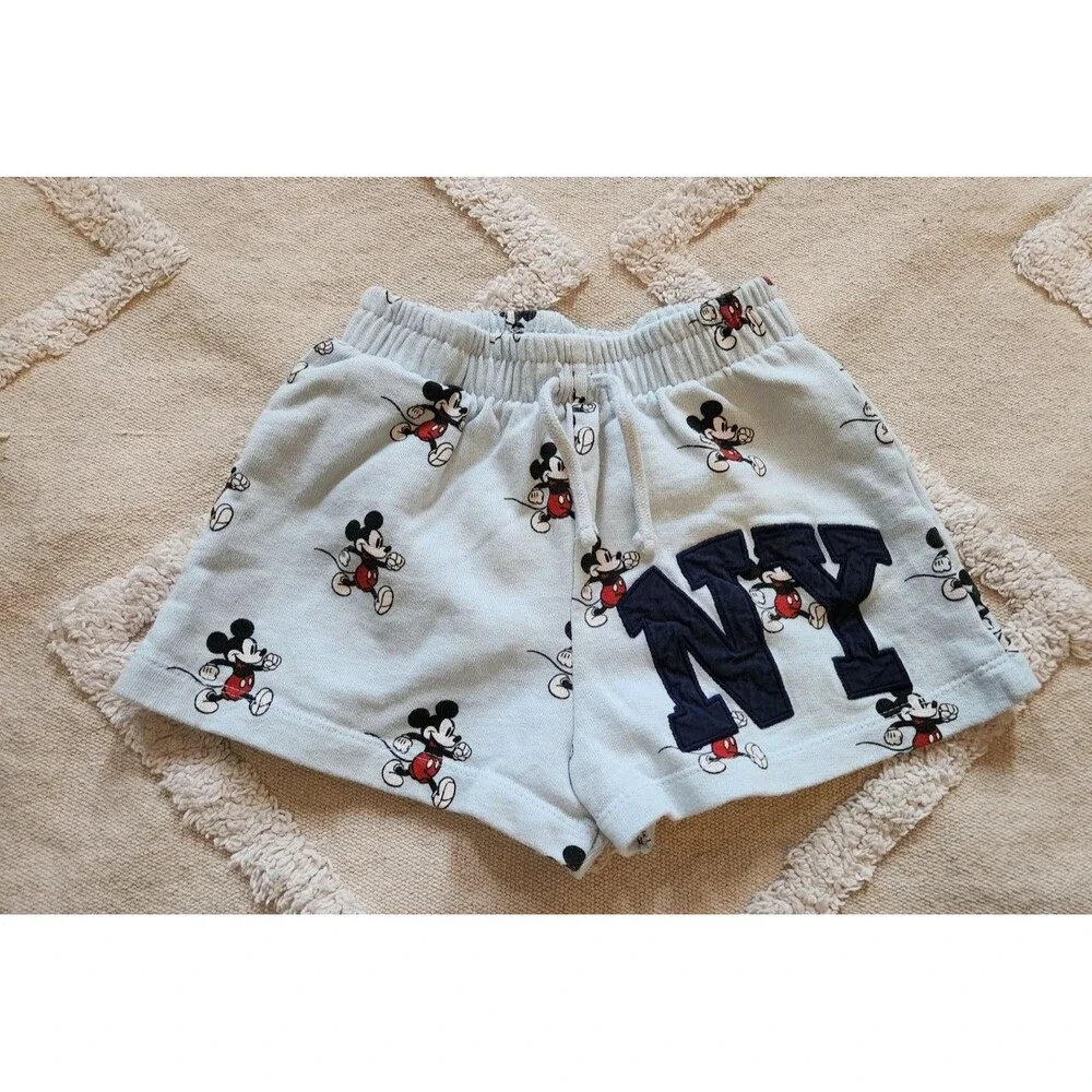 Zara X mickey mouse newyork shorts size 18-24M